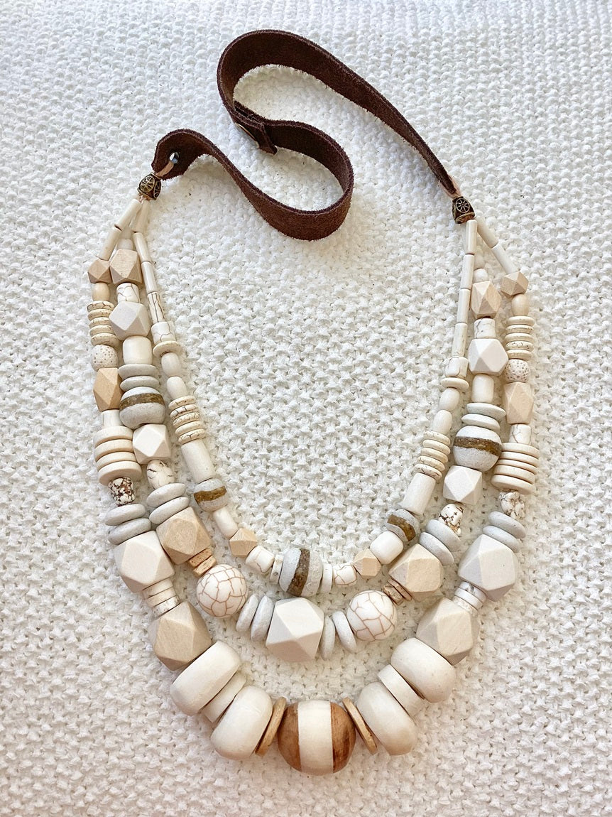 Triple-layered Necklace