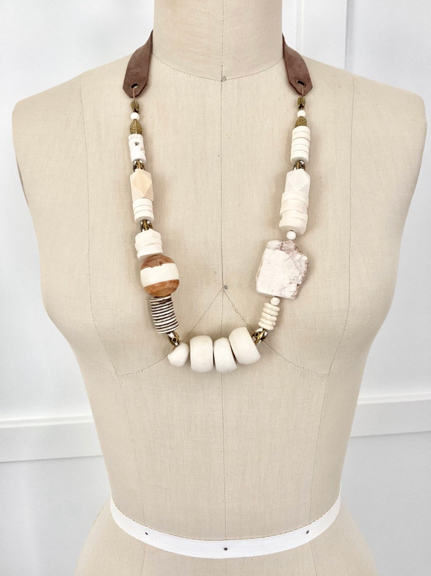 Natural Beads Necklace